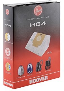 Hoover Oryginalna torba papierowa H64 na wolną przestrzeń, Sprint, Flash Cylinders 35600637