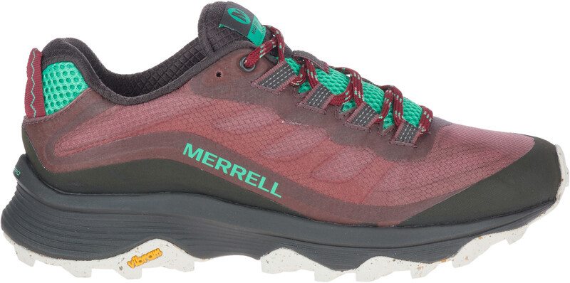 Merrell Moab Speed Shoes Women, czerwony/zielony EU 37,5 2021 Buty turystyczne J066858-37,5