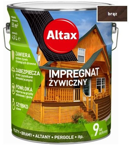 Altax impregnat $242ywiczny, br$243z, 4.5l