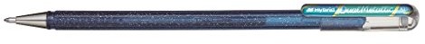 Pentel ink roller 12 Metallic z żelem Iris przerzutowy 1 MM Niebieski/zielony metalik K110-DCX