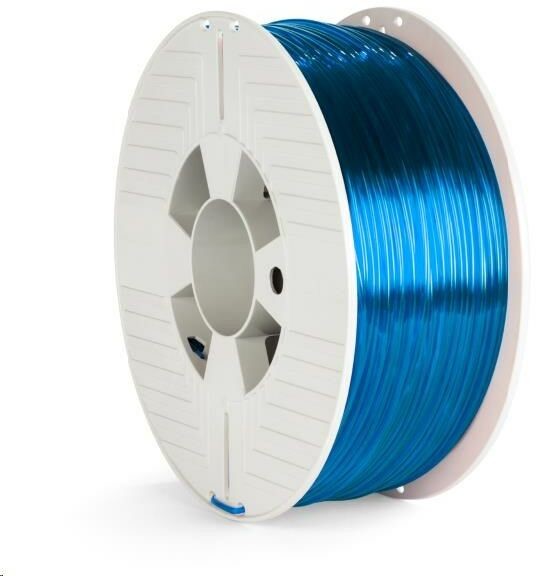 Фото - Пластик для 3D друку Verbatim 3D Printer Filament PET-G 2.85mm, 123m, 1kg blue transparent 