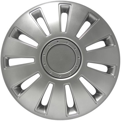 Carpoint 2211 kołpaki ozdobne silberstone przysłony  4-częściowy zestaw, 36 cm (14) 2211084