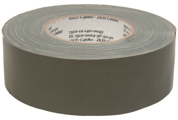 Mil-Tec Taśma klejąca German 75 mm x 50 m - olive (15935075) 15935075
