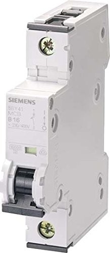 Siemens Indus.Sector włącznik LS, AC/DC 5sy5116  7 °C16 a,-bieg, T = 70,10ka sentron wyłącznik nadmiarowo-prądowy 4001869226415 5SY5116-7