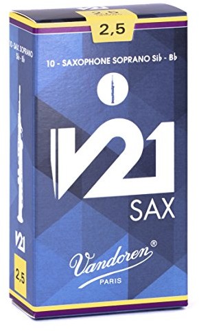 Vandoren SR8025 V21 liście sopranowe saksofonu 10 sztuk SR8025