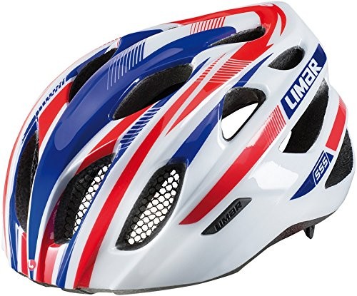 Limar Kask rowerowy  555, wielokolorowa, M EC555.CE.AB.M_White Blue Red_M