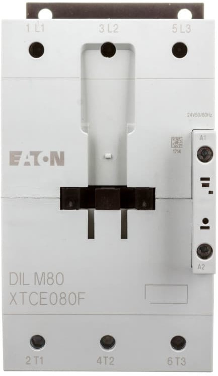 Eaton Stycznik mocy 80A 3P 24VAC 0Z 0R DILM80(24V50/60HZ) 239406