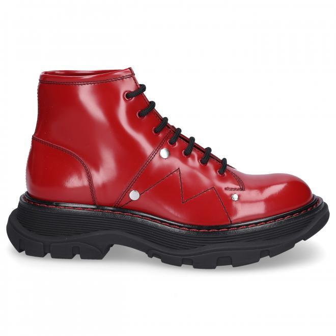 Alexander McQueen Alexander McQueen Botki czerwone HYBRID