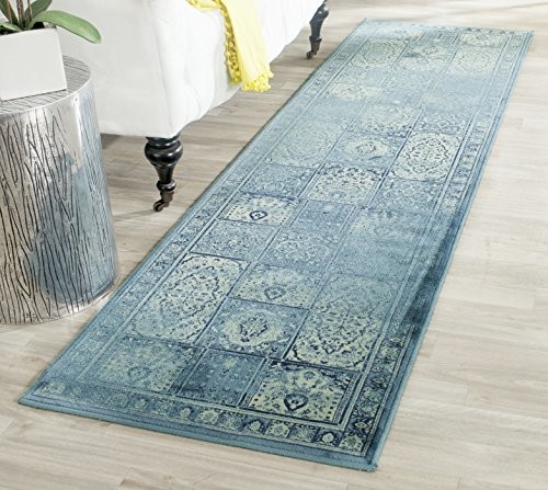 Safavieh vtg127  2220 SURI rocznika inspirowane dywan, wiskoza, turkusowy VTG127-2220-28