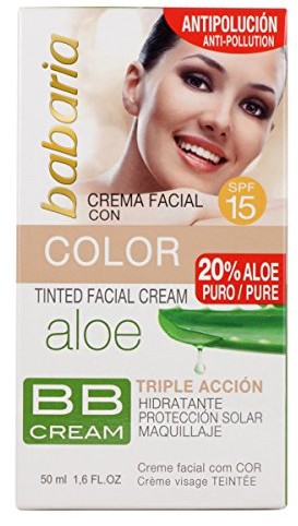 Babaria Aloe Vera krem BB SPF15, 50 ml