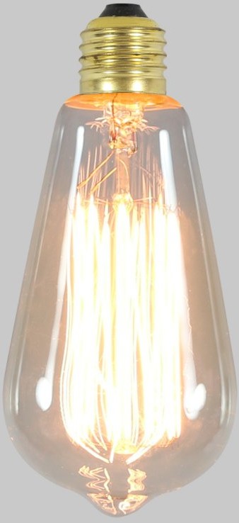 CANDELLUX ŻARÓWKA DEKORACYJNA EDISON 60W SZKŁO BEZBARWNE 3030948