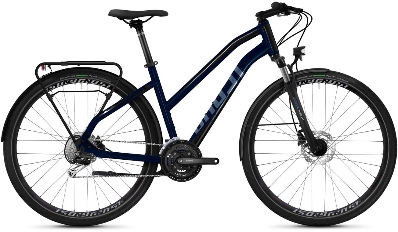 Ghost Damski Rower trekingowy SQUARE TREKKING ESSENTIAL AL W BLU / BLU / BLK M NIEBIESKI 74ST1021