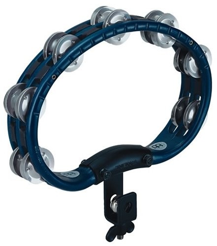 Meinl Percussion meinl Percussion tmt2 a-szer. Tambourine (plastik) z aluminium zacisków (2-rzędowa)  możliwość zamontowania ABS, niebieski TMT2A-B
