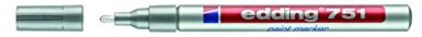 Edding 4  751054 lakier marker 751, 1  2 MM, opakowanie  sztuk, srebrny 751-054