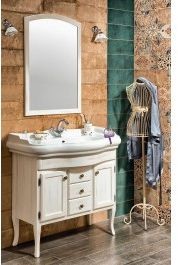 Sapho Zestaw RETRO 100, szafka umywalkowa, starobiały Odbiór osobisty BEZ OPŁAT !!! - Warszawa, Gdynia - Dostawa od 29.00zł