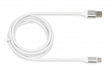 iBox Kabel IKUMTCWQC (USB 2.0 typu A - USB typu C ; 1,5m; kolor biały) 2_205114