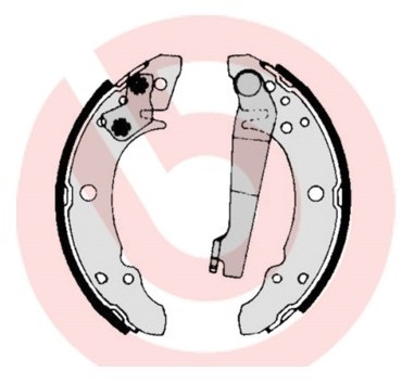 BREMBO Szczki hamulcowe - komplet S 85 507