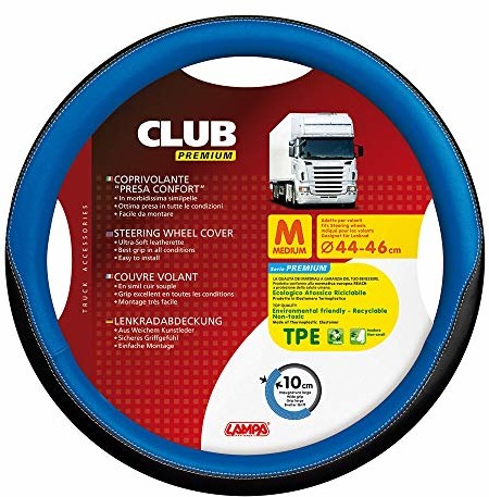 Lampa 98906. Pokrowiec na kierownicę Club Premium M 98906