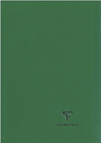 Clairefontaine koverbook, zeszyt, związany, zielony 971413C