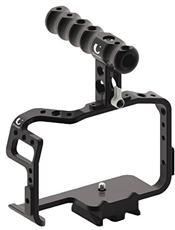 Chrosziel chros CEL aparat Cage, z uchwytem do Panasonic gh5 Czarny C-700-GH5-EASY