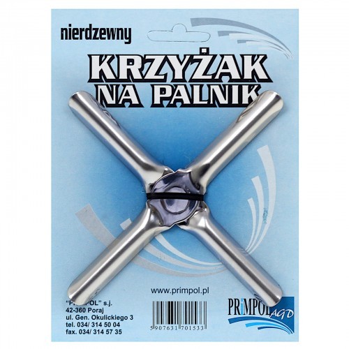 PrimPol Krzyżak, nakładka na palnik, kuchenkę gazową 2516