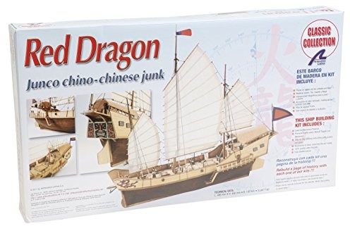 Dragon Arte sanía Latina 18020 model z drewna: chiński statek Red 1/60