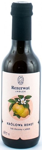 Rezerwat Jabłek Sok Rezerwat Jabłek Królowa Renet 0,187l D042-90075
