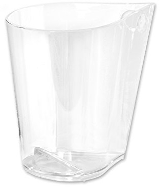 Ho-Me In Rombo Home Goccia wiaderko, tworzywo sztuczne, przezroczyste 8003512678141