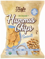 TRAFO  CHIPSY Z CIECIERZYCY Z SOLĄ MORSKĄ BIO 75 g