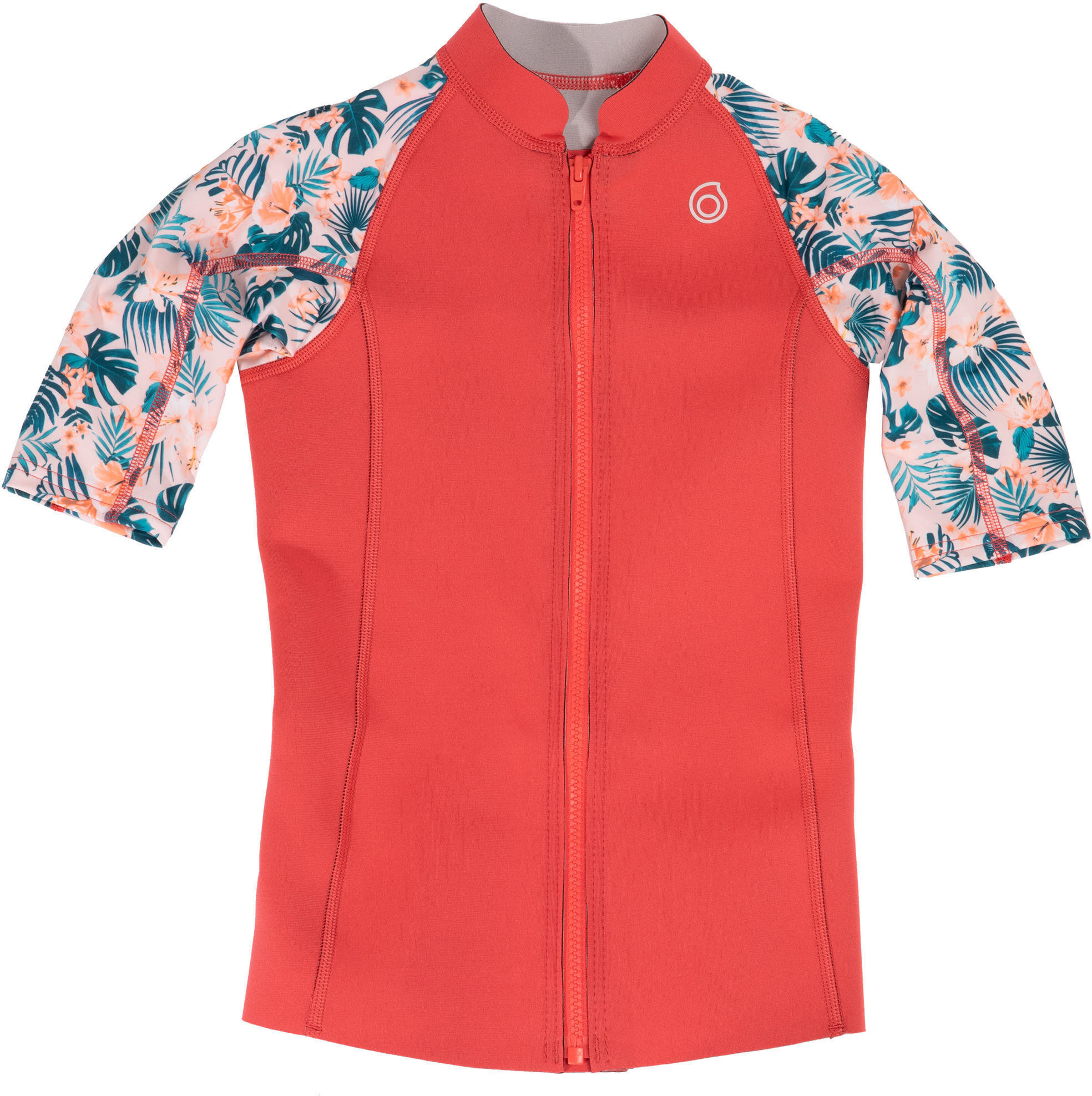 SUBEA Top Krótki Rękaw Do Snorkelingu 500 Z Neoprenu Dla Dzieci unisex  3583787775615