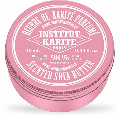 Institut Karité Paris 98% czyste masło shea różowe Mademoiselle 10 ml