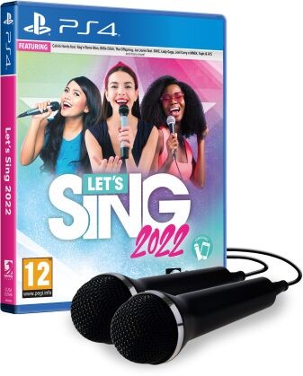 Lets Sing 2022 + 2 mikrofony GRA PS4
