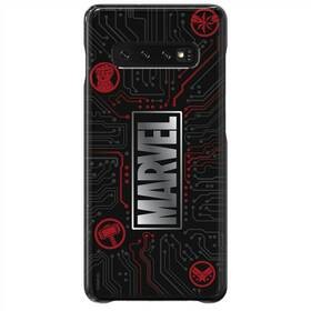 Obudowa dla telefonów komórkowych Samsung Marvel Logo pro Galaxy S10+ GP-G975HIFGHWF) Czarny