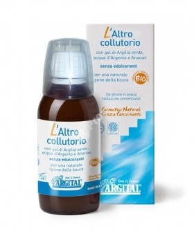 Argital LAltro Collutorio - w 100% naturalny koncentrat z zielonej glinki do płukania jamy ustnej 100ml