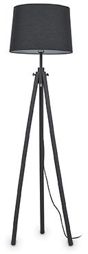 Ideal Lux Lampa podłogowa YORK PT1 NERO 121437