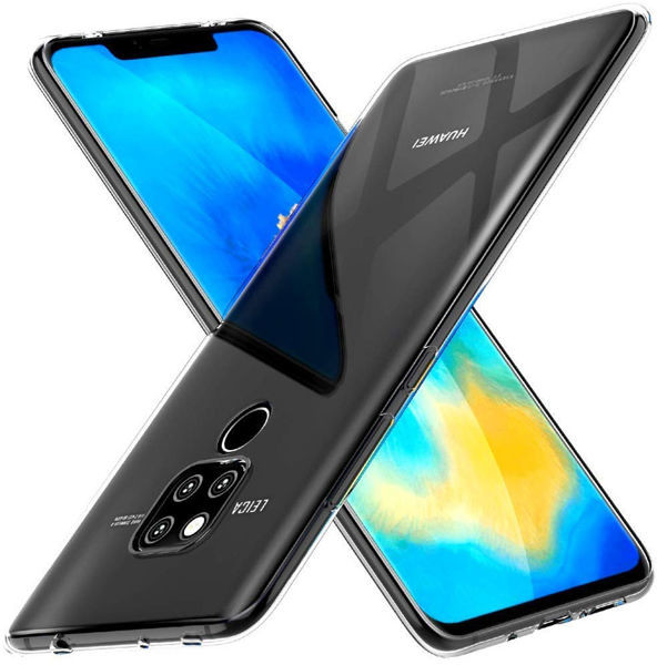 4kom.pl Etui silikonowe przezroczyste do Huawei Mate 20 (033627)
