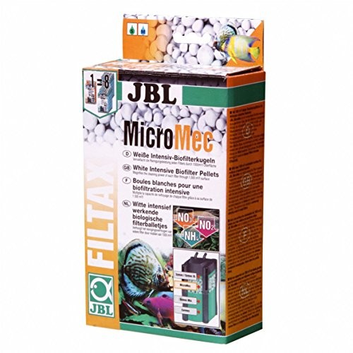 JBL 6254800 szkło spienione kule do akwariów filtr do zredukowania substancji szkodliwych, micromec 650 G