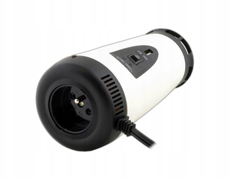 Przetwornica 12V/230V 150/300W z gniazdem Usb 5V.