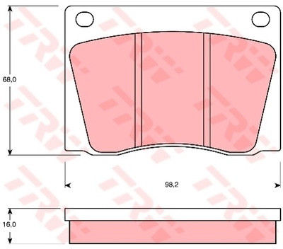 TRW KFZ Ausruestung GmbH) KFZ Ausruestung GmbH) GDB531 GDB531