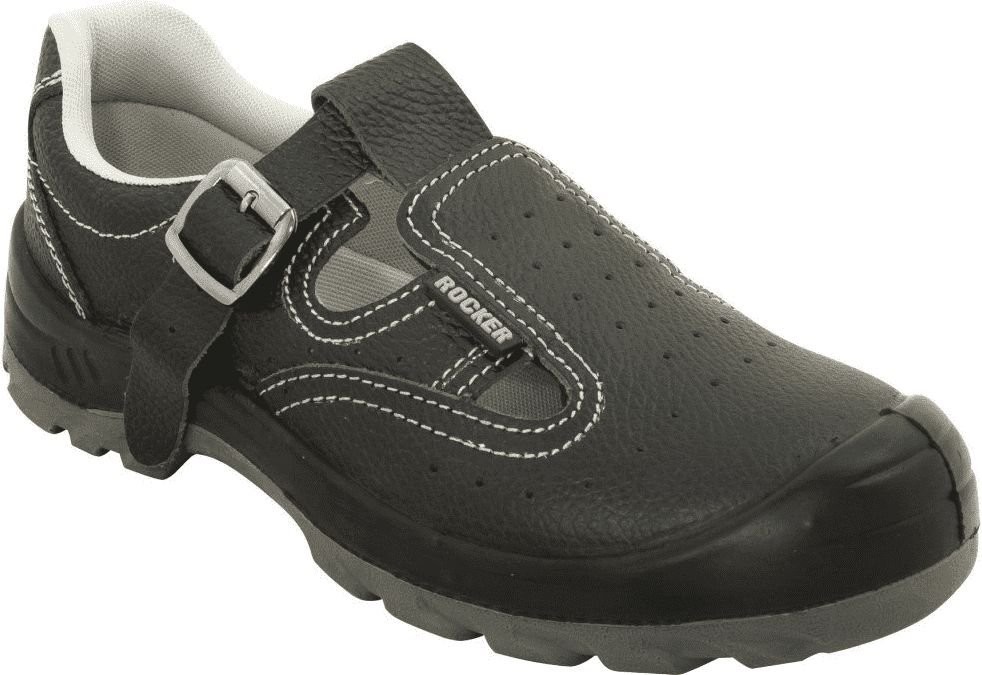 Rocker Rocker sandały robocze skóra naturalna Klamber 46 R-800-1046 R-800-1046