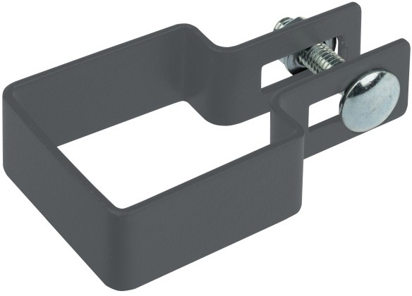 POLBRAM Obejma początkowa 5 x 5 cm ocynk antracyt