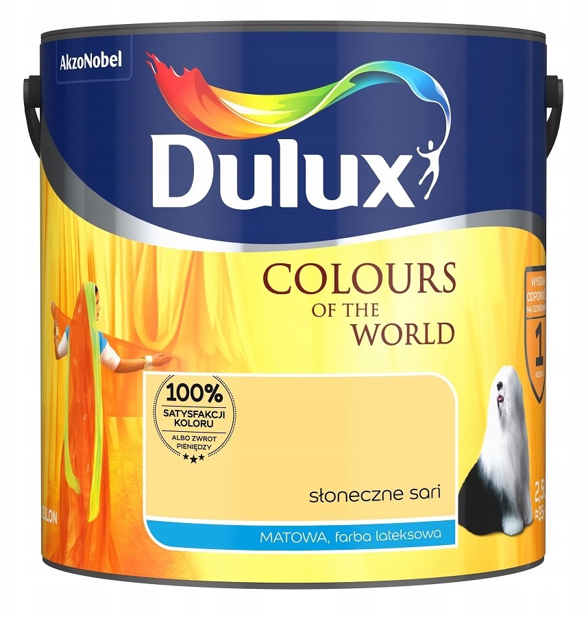 Dulux Farba Dulux Kolory Świata- słoneczne sari, 2.5l