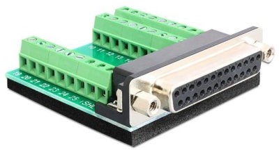 Delock Adapter terminal block 27pin > Serial F 25 PIN KKDOKPBV0550
