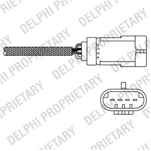 DELPHI Sonda lambda ES20311-12B1