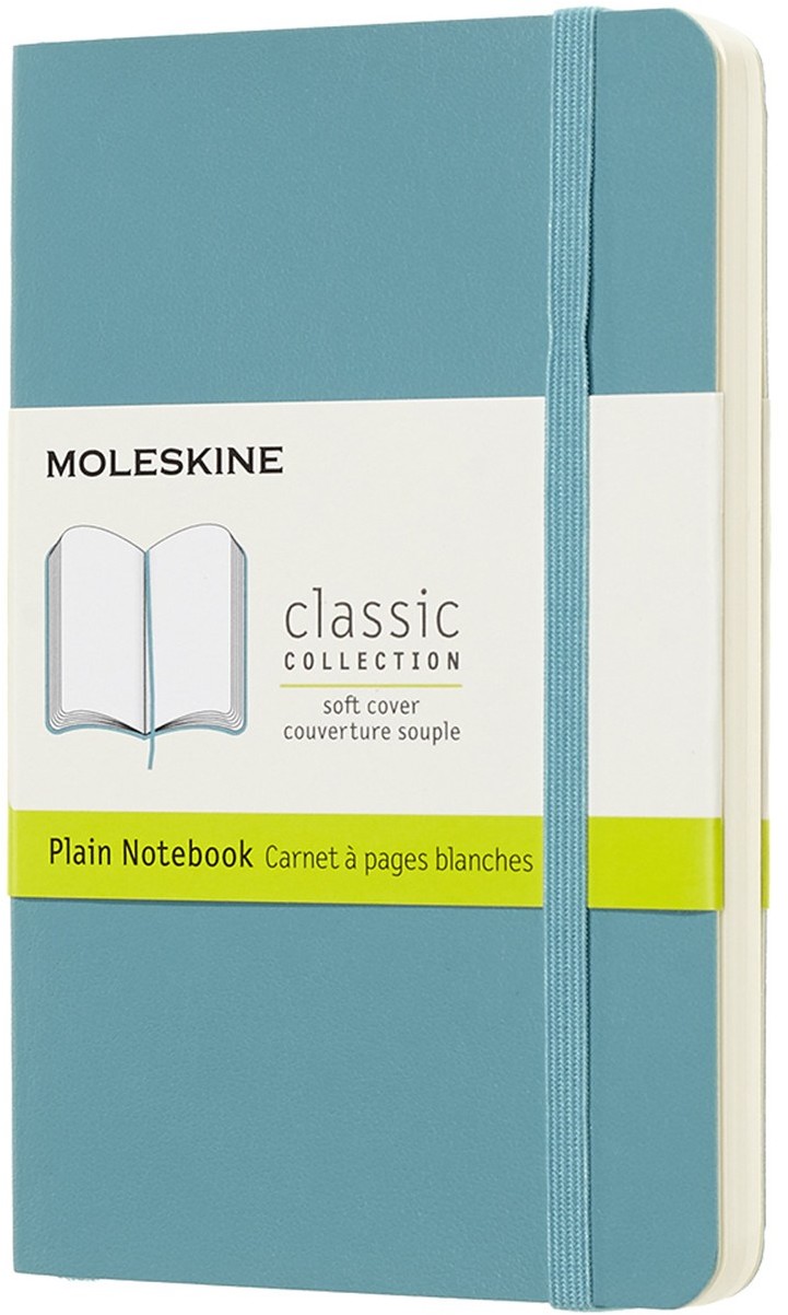Moleskine Notes w miękkiej oprawie kieszonkowy reef blue MOQP613B35