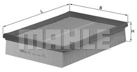 Knecht Filtr powietrza LX 856