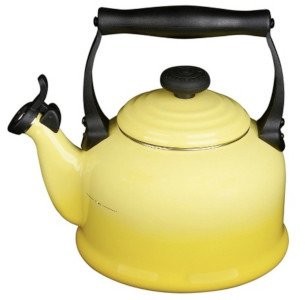 Le Creuset Czajnik na wodę z gwizdkiem cytrynowy 92000800516000