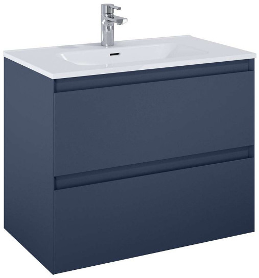 Elita Split Szafka podumywalkowa 80 cm niebieski mat 169001