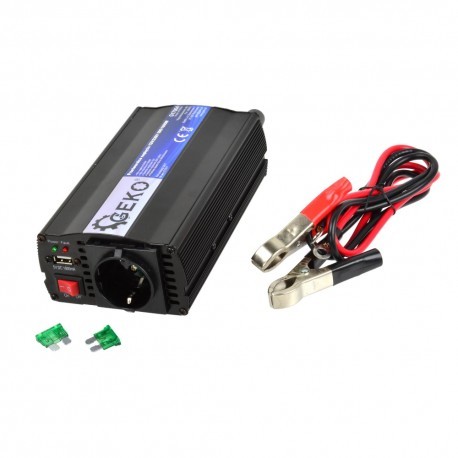 GEKO Przetwornica napięcia 12V/230V 500/1000W 5712 G17004