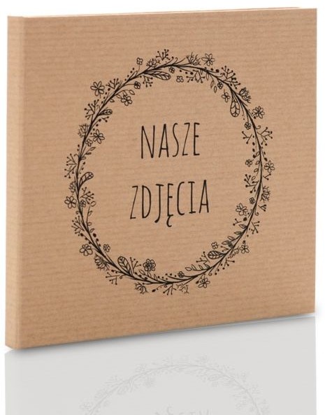 Etui małe Nasze Zdjęcia kraft (na 2 płyty)